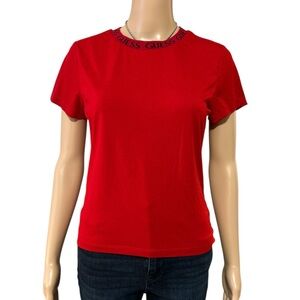 Red GUESS T-Shirt, Size M